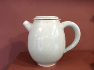 Théière bleue